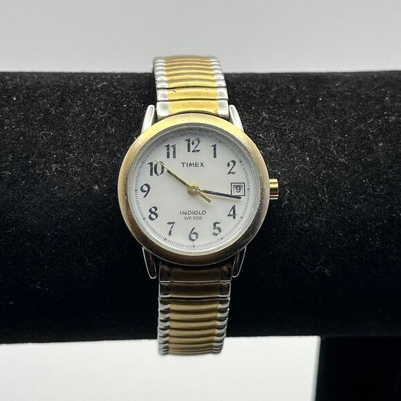 Gold mens timex watch - Picture 1 of 2